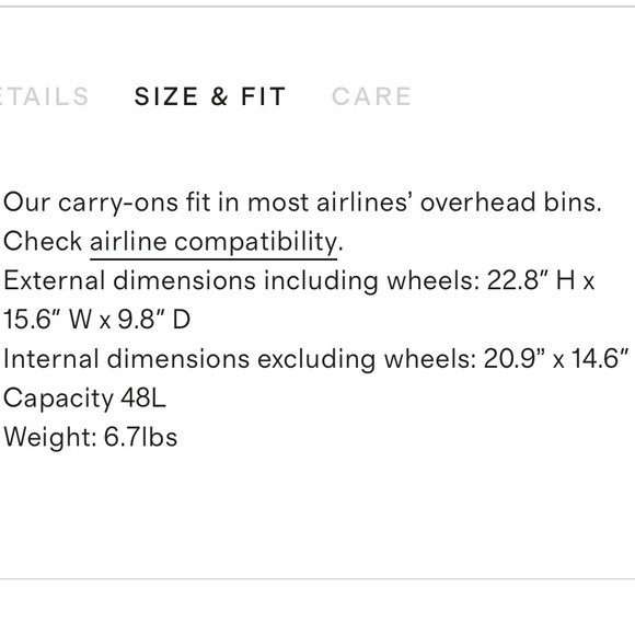 Quince 22” Carry-On - Picture 6 of 11